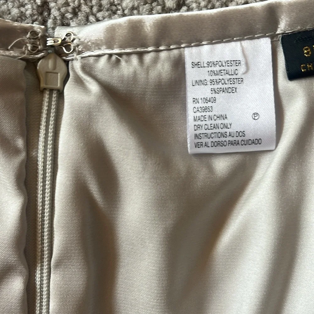 Tahari Gray Formal Suit Lace Sirt Size 8P  NWT - Picture 10 of 16